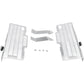 DEVOL Radiator Guards - Brushed Aluminum - Honda 0101-1301
