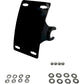 DK CUSTOM PRODUCTS License Plate Bracket - Axle-Mount - Black DK-M8LP-AX-CRV