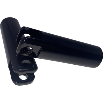 DK CUSTOM PRODUCTS Passenger Footpeg Support Kit - Black - FL DK-M8-PP-MNT