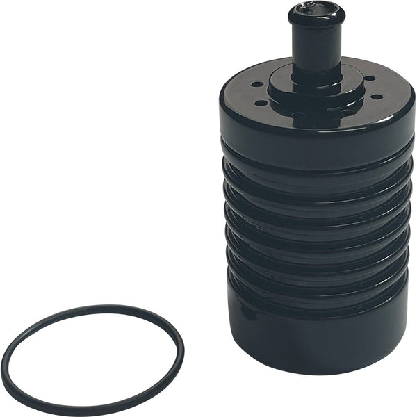 DK CUSTOM PRODUCTS Catch Can for External Breather System - Black DK-4ST-CC-BLK