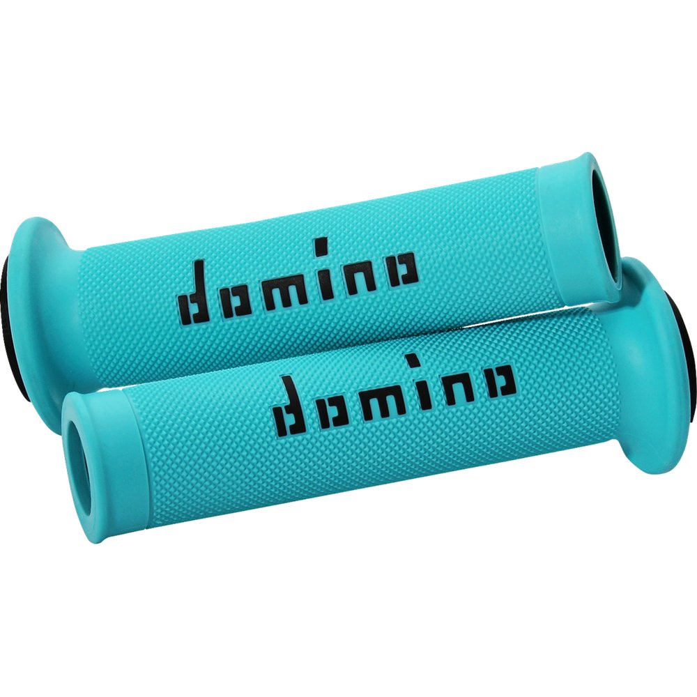 DOMINO MotoGP Grips - Dual-Compound - Cyan/Black A01041C4080B7-0