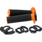 DOMINO D200 Lock-On Grips - Black/Orange D20046C4045H8-0