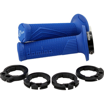 DOMINO D100 D-Lock Grips - Blue D10046C4800A9-0