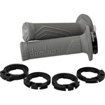 DOMINO D100 D-Lock Grips - Gray D10046C5200A9-0