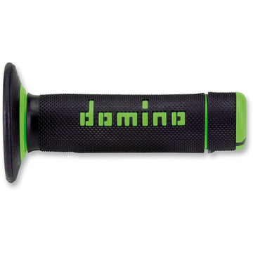 DOMINO Dually Grips - Half Waffle - Black/Green A02041C4440A7-1