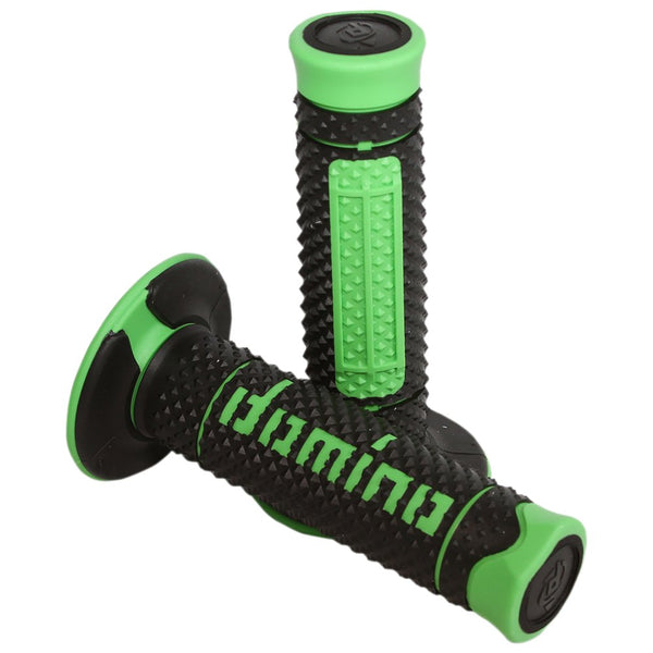 DOMINO Diamonte Grips - Dual Compound - Black/Green A26041C4440A7-0