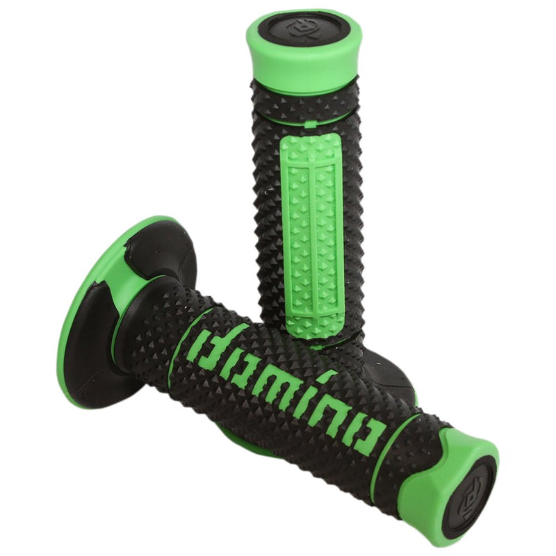 DOMINO Diamonte Grips - Dual Compound - Black/Green A26041C4440A7-0