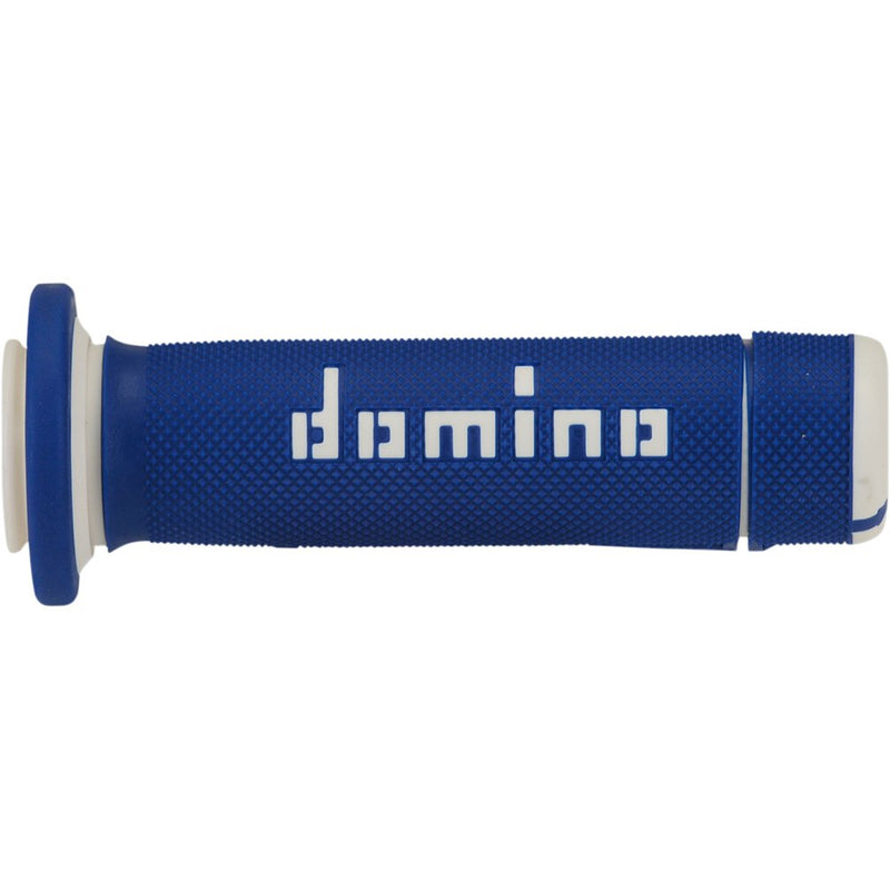 DOMINO ATV Grips - Blue/White A18041C4648A7-0