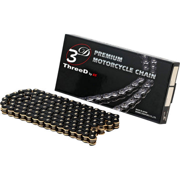 EK 530 L3D - Drive Chain - 120 Links - Black/Gold 530L3D-120KG