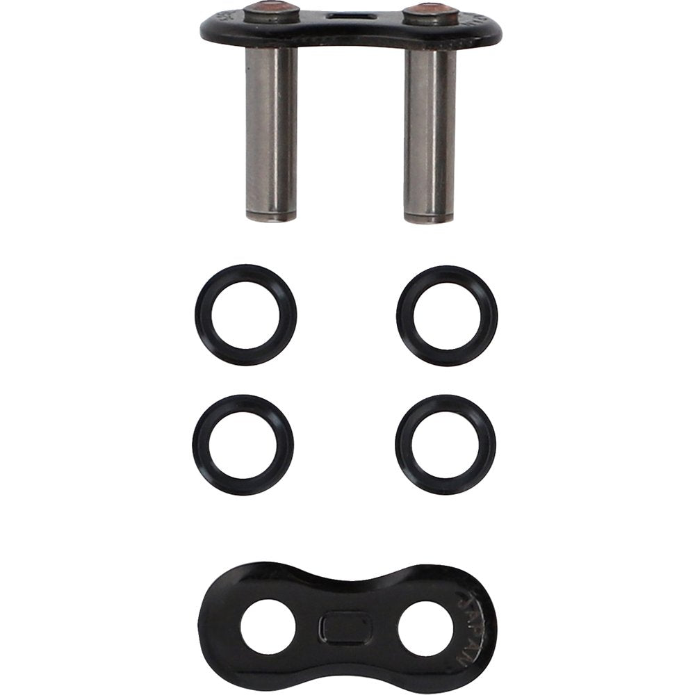 EK 525 L3D - Connecting Link - Rivet - Black 525L3D-MLJK