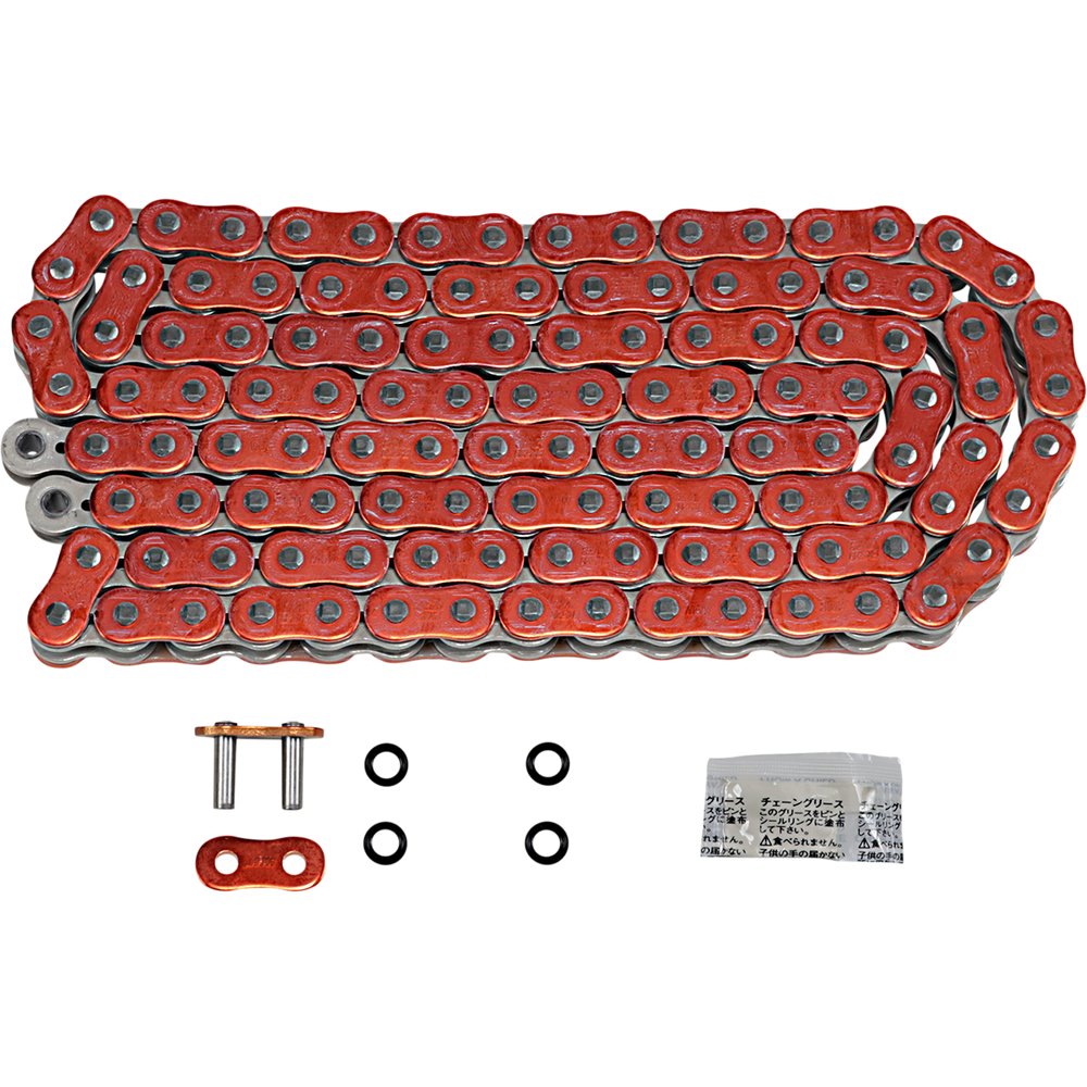 EK 520 ZVX3 - Sportbike Chain - 120 Links - Orange 520ZVX3-120AO