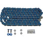 EK 520 ZVX3 - Sportbike Chain - 120 Links - Blue 520ZVX3-120AB