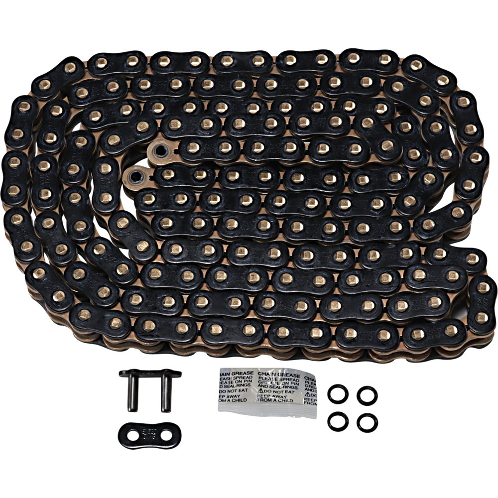 EK 520 ZVX3 - Sportbike Chain - 160 Links - Black/Gold 520ZVX3-160KG
