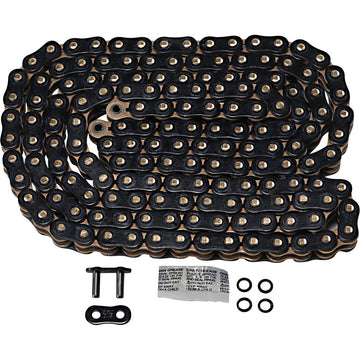 EK 520 ZVX3 - Sportbike Chain - 160 Links - Black/Gold 520ZVX3-160KG