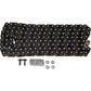EK 520 ZVX3 - Sportbike Chain - 150 Links - Black/Gold 520ZVX3-150KG