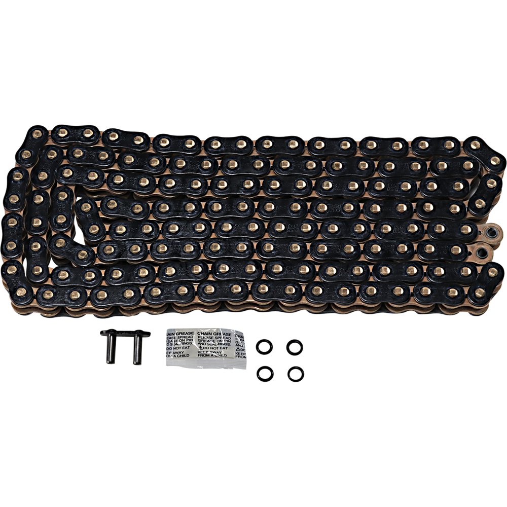 EK 520 ZVX3 - Sportbike Chain - 150 Links - Black/Gold 520ZVX3-150KG