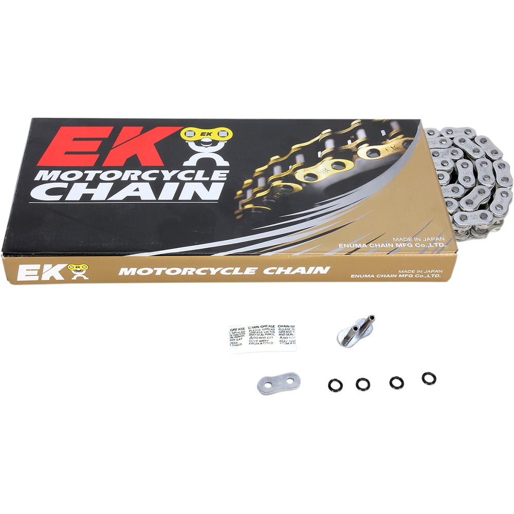 EK 525 ZVX3 - Sportbike Chain - 150 Links - Chrome 525ZVX3-150C