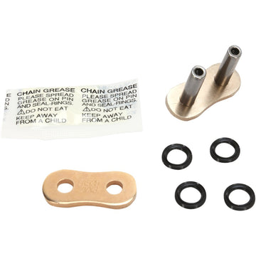 EK 525 ZVX3 - Rivet Connecting Link - Gold 525ZVX3-MLJ/G