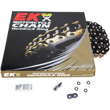 EK 530 ZVX3 - Sportbike Chain - 150 Links - Black/Gold 530ZVX3-150KG