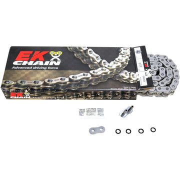 EK 525 ZVX3 - Sportbike Chain - 120 Links - Chrome 525ZVX3-120C