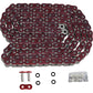 EK 530 ZVX3 - Sportbike Chain - 150 Links - Red 530ZVX3-150AR