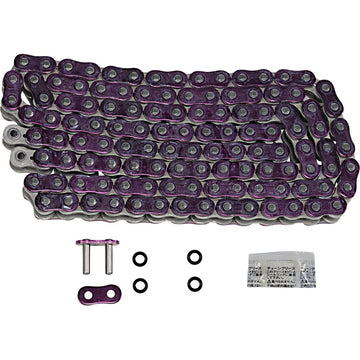 EK 530 ZVX3 - Sportbike Chain - 120 Links - Purple 530ZVX3-120AP