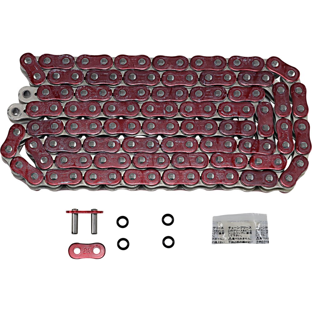 EK 525 ZVX3 - Sportbike Chain - 120 Links - Red 525ZVX3-120AR