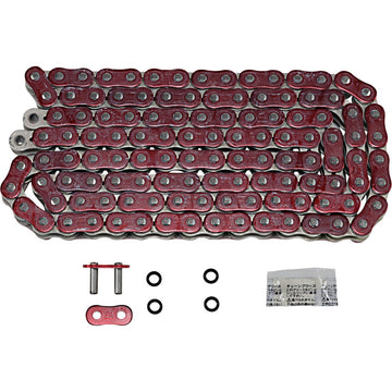 EK 525 ZVX3 - Sportbike Chain - 120 Links - Red 525ZVX3-120AR