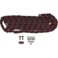 EK 525 ZVX3 - Sportbike Chain - 150 Links - Red 525ZVX3-150AR