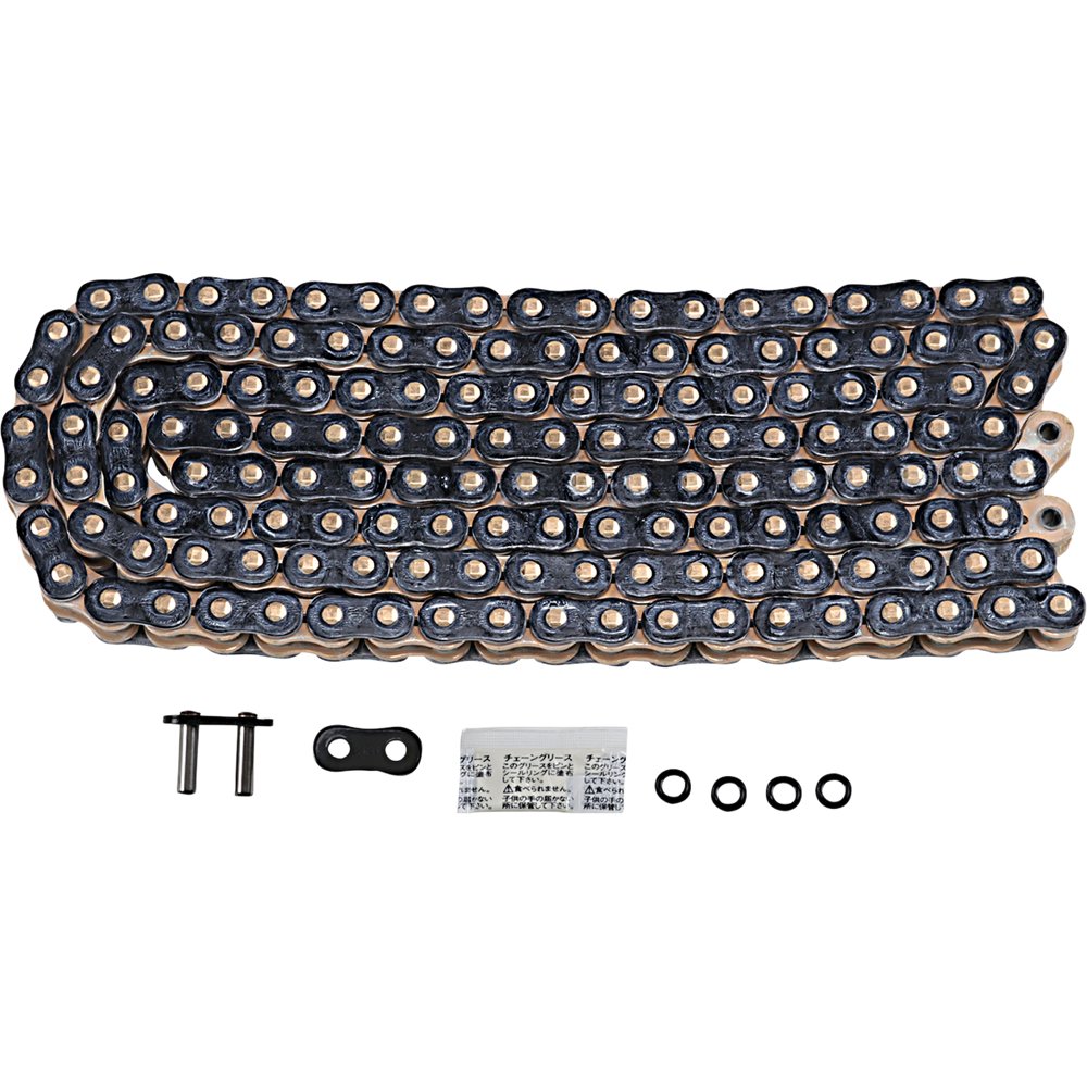 EK 525 ZVX3 - Sportbike Chain - 150 Links - Black/Gold 525ZVX3-150KG