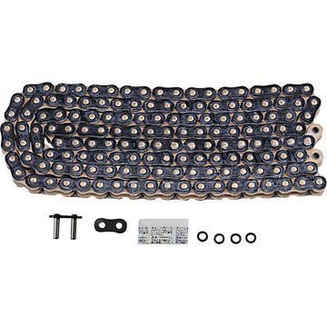 EK 525 ZVX3 - Sportbike Chain - 150 Links - Black/Gold 525ZVX3-150KG