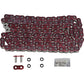 EK 520 ZVX3 - Sportbike Chain - 120 Links - Red 520ZVX3-120AR