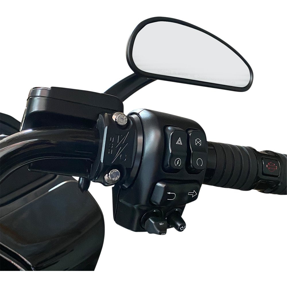 THRASHIN SUPPLY CO. Perch Clamps - Clutch/Brake - Black TSC-2703-1