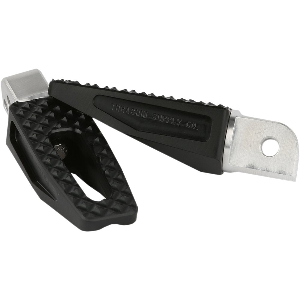 THRASHIN SUPPLY CO. Rear P-54 Slim Footpegs - Black TSC-2029-1