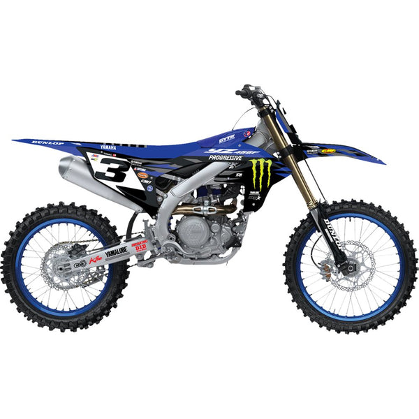 D'Cor Visuals Graphic Kit - '25 Monster Energy - YZ 125/250 20-50-285
