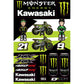 D'COR VISUALS Decal Sheet - Monster Energy BEE G 40-20-118