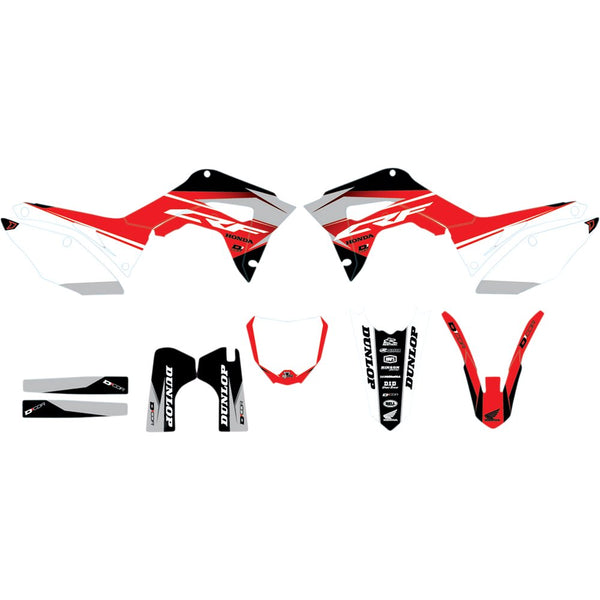 D'Cor Visuals Graphic Kit - Cor 9 Honda - CRF 250R/450R 20-10-443