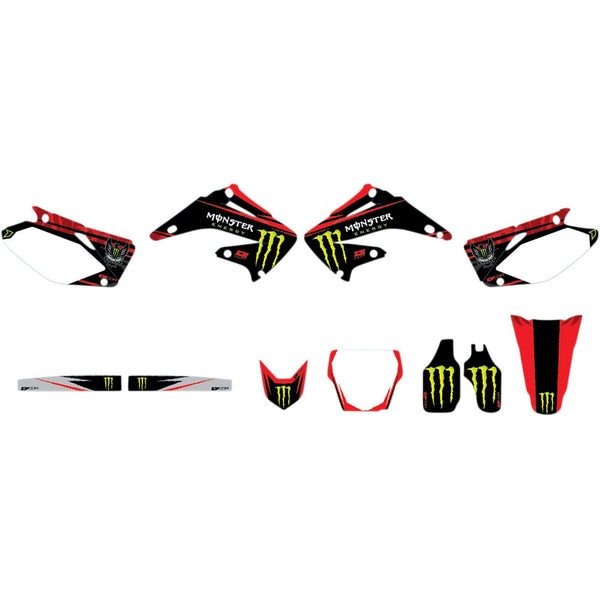 D'Cor Visuals Graphic Kit - Monster Energy 20-10-126
