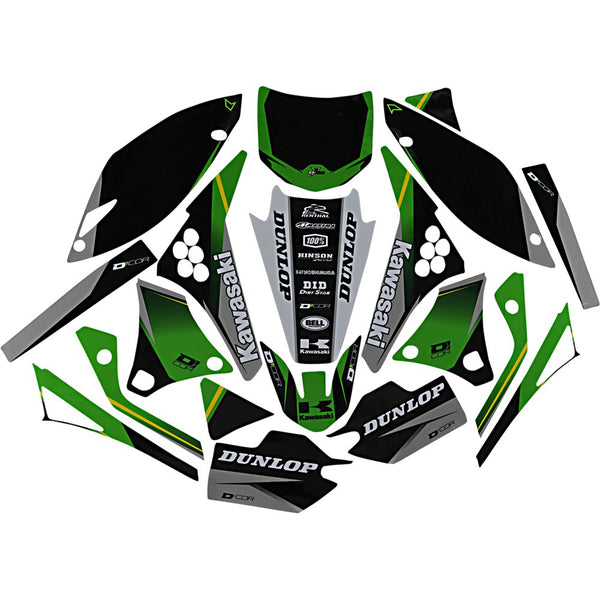 D'Cor Visuals Graphic Kit - Cor 9 Kawasaki - KX 250 F '09-'12 20-20-231
