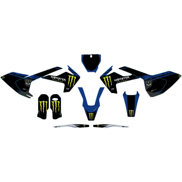 D'Cor Visuals Graphic Kit - Monster Energy 20-70-101