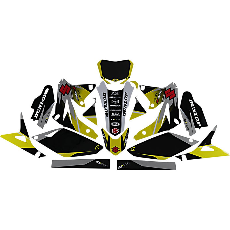 D'Cor Visuals Graphic Kit - Suzuki - RM-Z 250 20-40-252