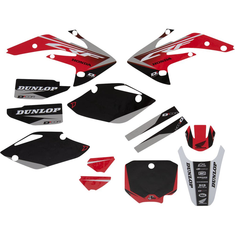 D'Cor Visuals Graphic Kit - Cor 9 Honda - CRF150R 20-10-154