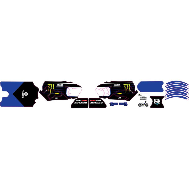 D'Cor Visuals STACYC* Stability Cycle Graphic Kit - 16" - Brushless - Star 10-80-200B