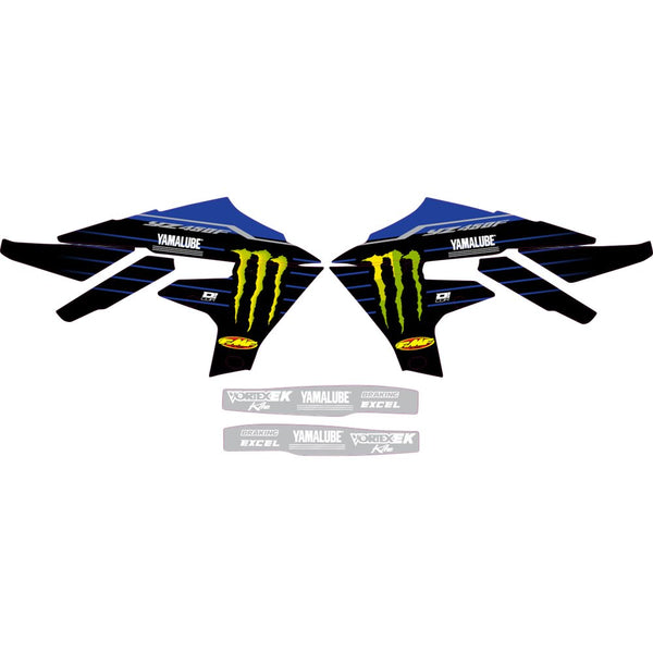 D'Cor Visuals Graphic Kit - '22 Star Yamaha - YZ 450 F - '18-'22 10-50-602