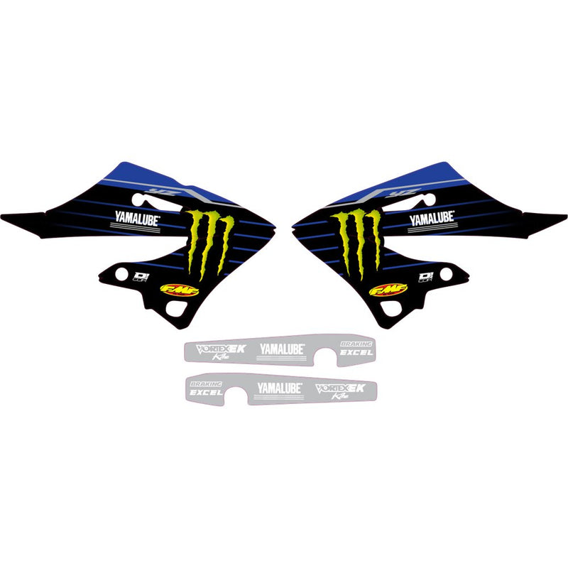 D'Cor Visuals Graphic Kit - '22 Star Yamaha - YZ 125/250 '22 10-50-262