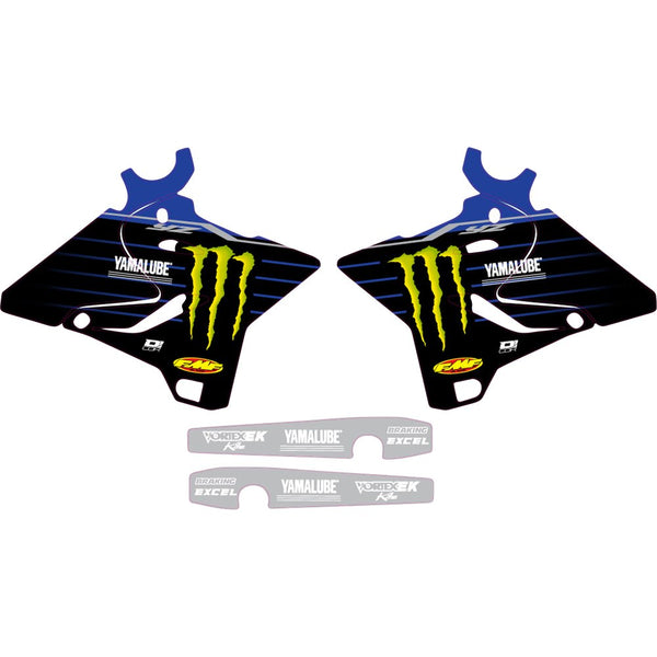 D'Cor Visuals Graphic Kit - '22 Star Yamaha - YZ 125/250 '15-'21 10-50-232