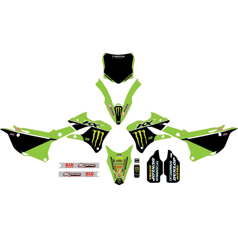 D'Cor Visuals Graphic Kit - Monster Energy 20-20-142