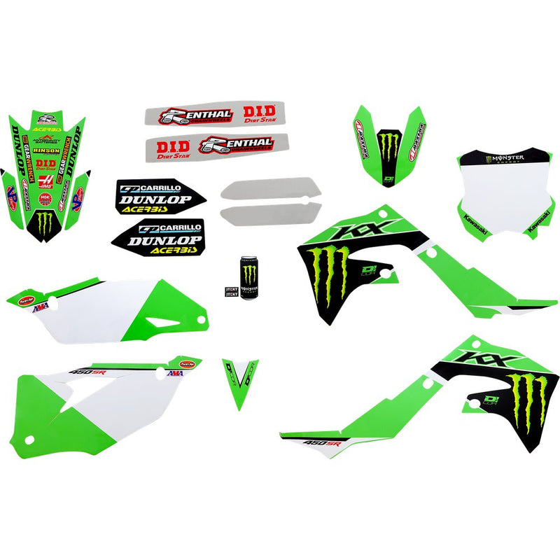 D'Cor Visuals Graphic Kit - Monster Energy 20-20-802