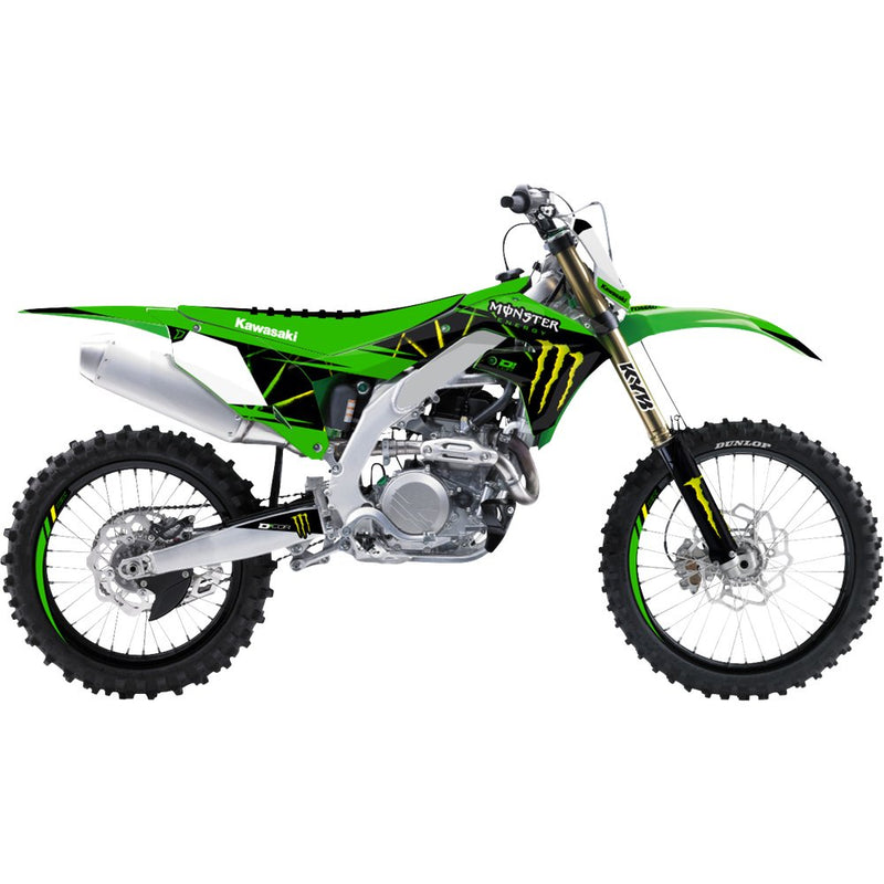 D'Cor Visuals Graphic Kit - Monster Energy Slash - KX 250/450 20-20-136