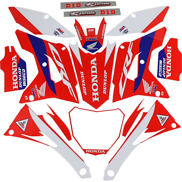 D'Cor Visuals Graphic Kit - Honda - HRC 20-10-901